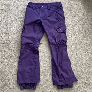 Burton Lucky Snowboard Pants - Small - Purple